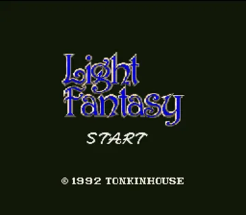 Light Fantasy (Japan) screen shot title